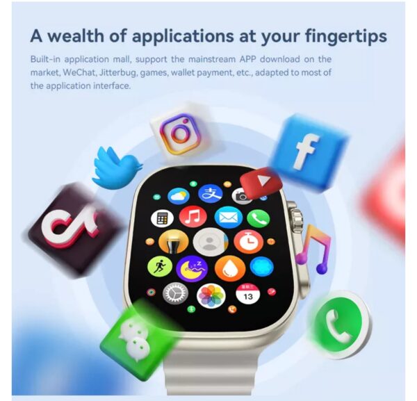 Smart Watch ANDROID HW SET 7 In 1 - Imagen 4