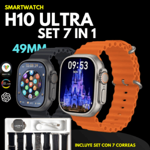 Smartwatch H10 ULTRA 3 SET 7 IN 1