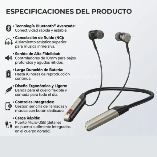 Audífonos Neckband OHF-039 OCZU