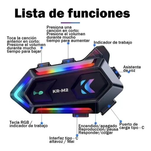 Intercomunicador KR-M2 Karler Bass
