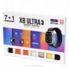 Smart Watch COMBO 7 correas X8 Ultra 3