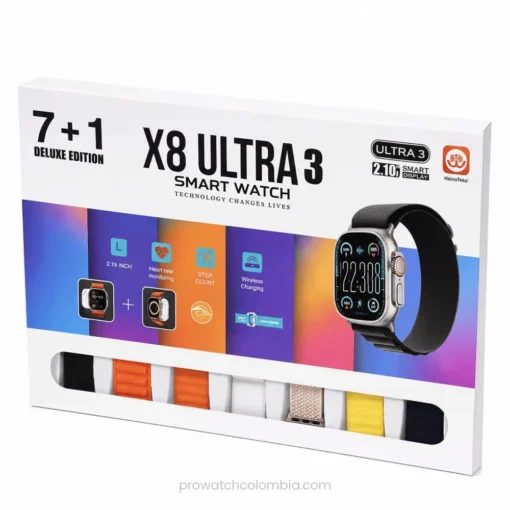 Smart Watch COMBO 7 correas X8 Ultra 3