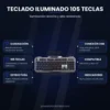 Teclado Gamer KC-2502 OCZU